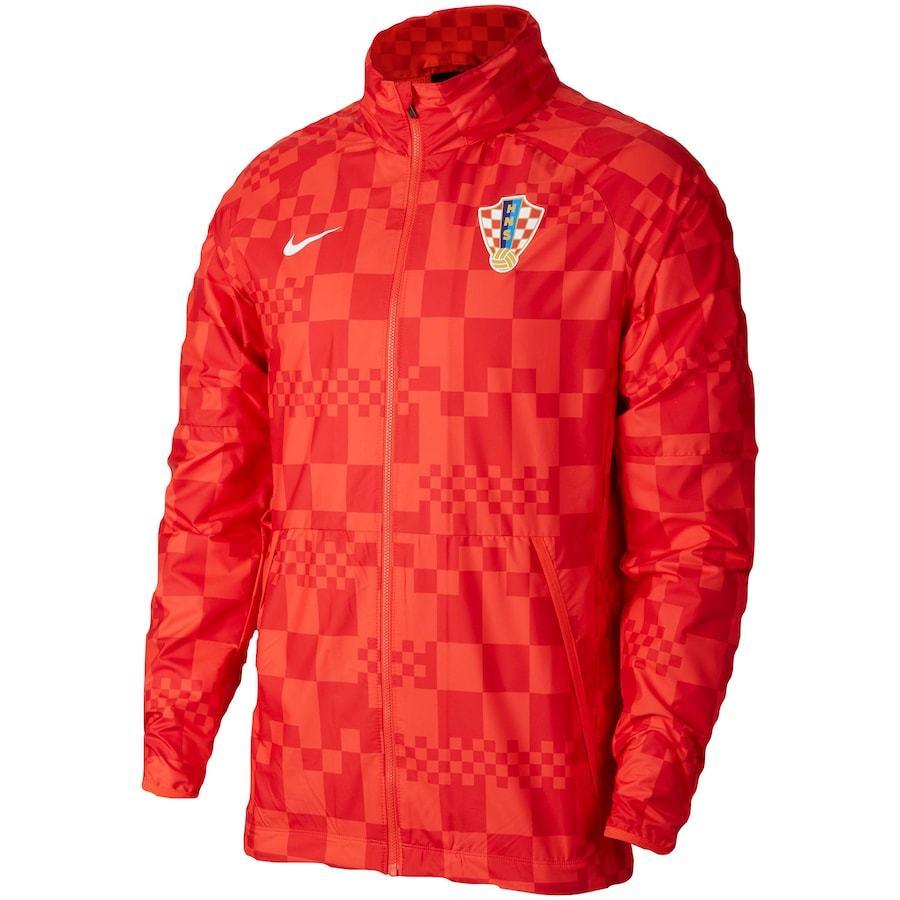 ナイキ メンズ ジャケット "Croatia National Team" Nike All-Weather Raglan Jacket - Crimson｜troishomme｜02