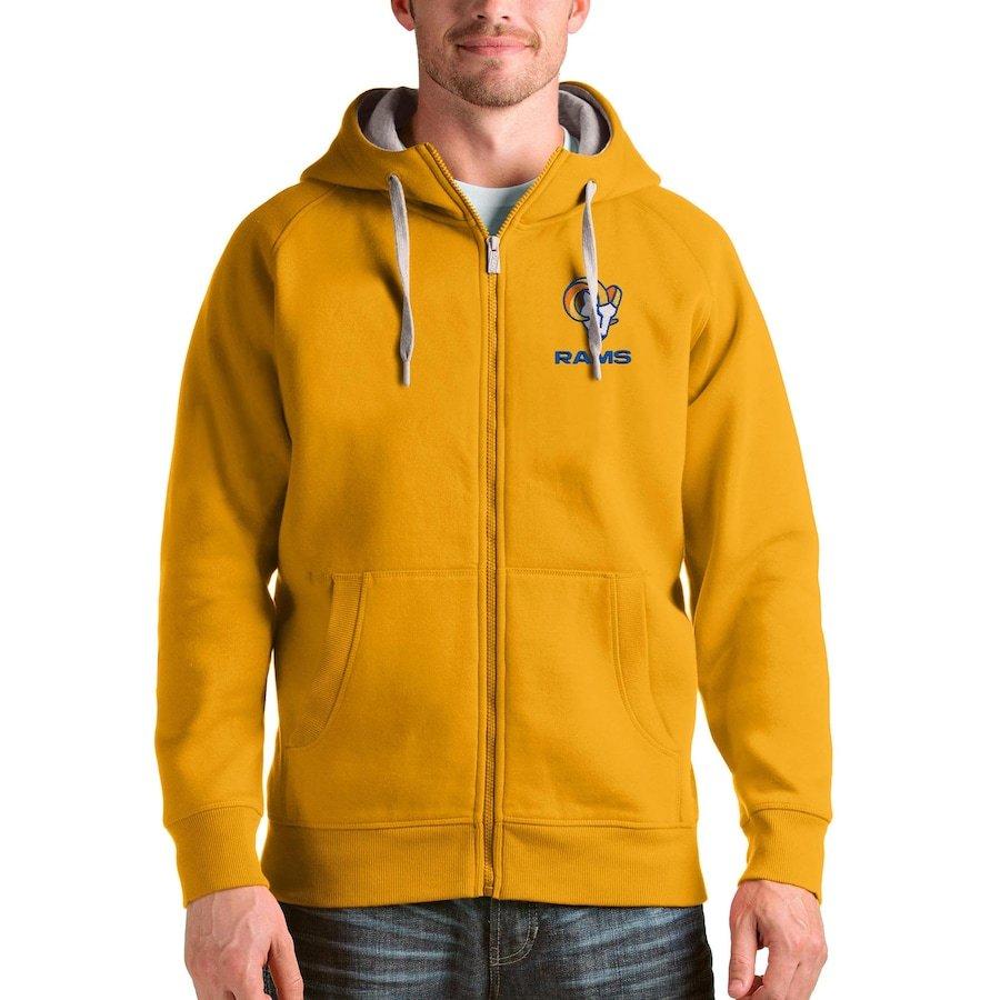 楽天1位 メンズ パーカー Los Angeles Rams Antigua Victory Full Zip Hoodie Gold バッシュ アパレル Troishomme 通販 Yahoo ショッピング 代引き手数料無料 Assinatura Ionline Pt