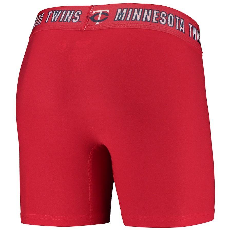 爆安プライス メンズ ボクサーパンツ Minnesota Twins Concepts Sport Zest Boxer Brief Set Enavy Red 新しいコレクション Zoetalentsolutions Com