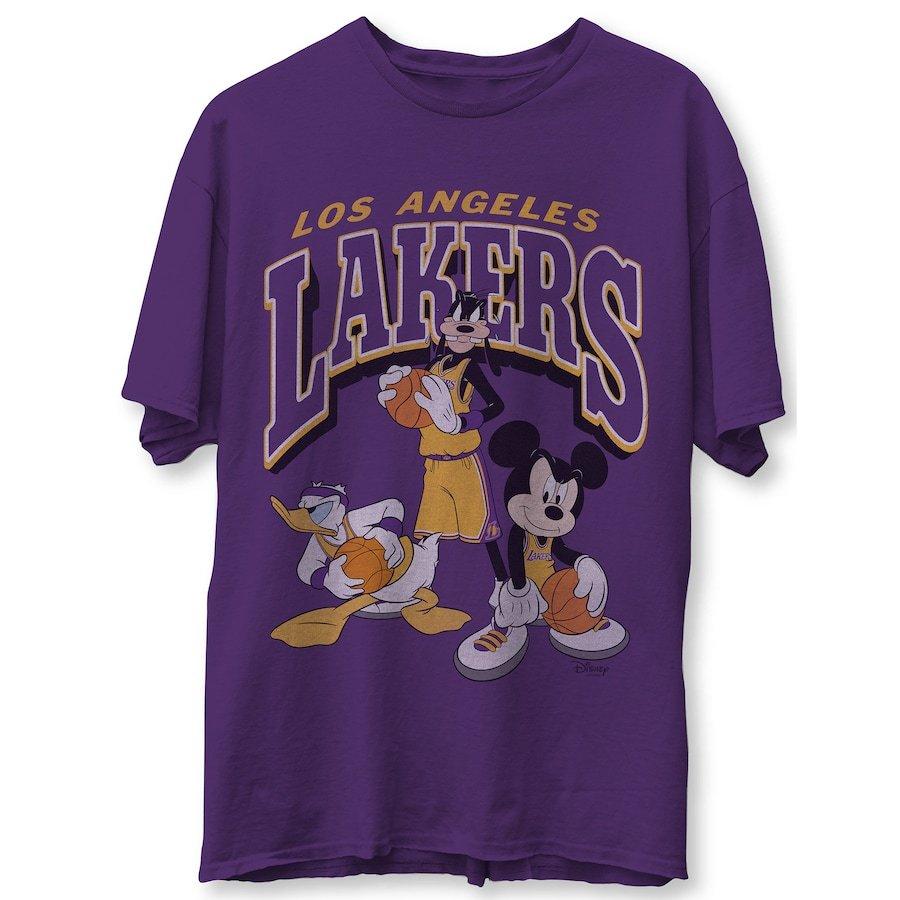 メンズ Tシャツ Los Angeles Lakers Junk Food Disney Mickey Squad T Shirt Purple バッシュ アパレル Troishomme 通販 Yahoo ショッピング