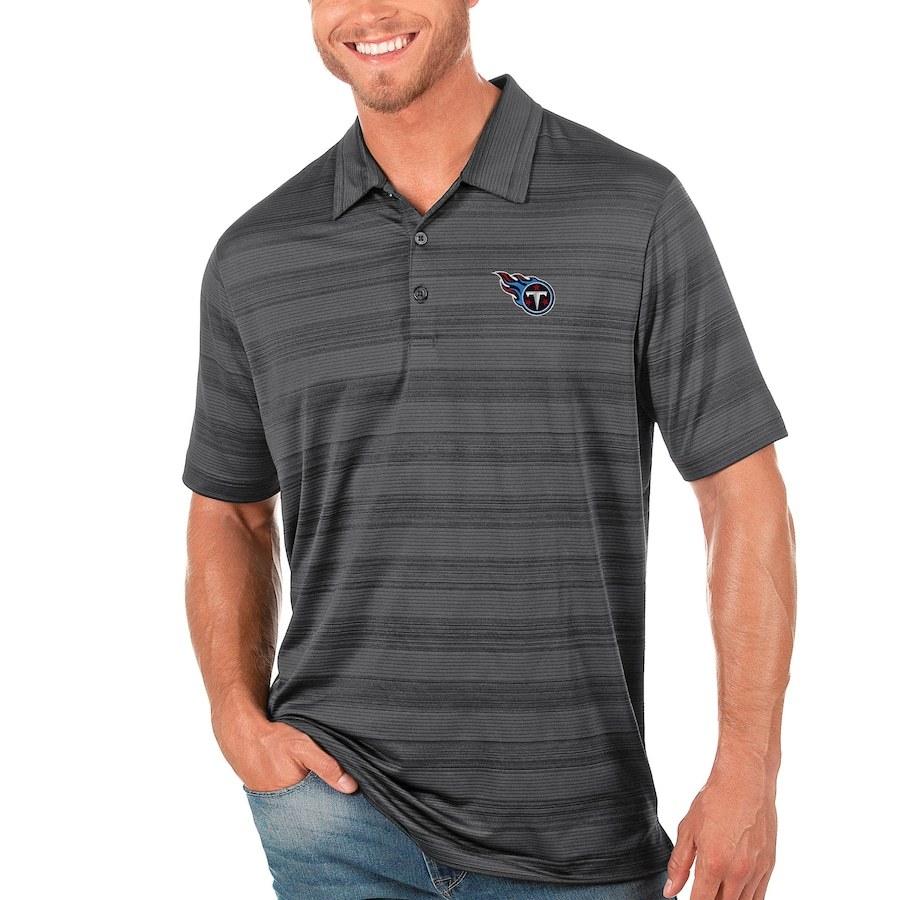 国際ブランド メンズ ポロシャツ Tennessee Titans Antigua Compass Polo Charcoal 売り切れ必至 Www Doctor Plan Com