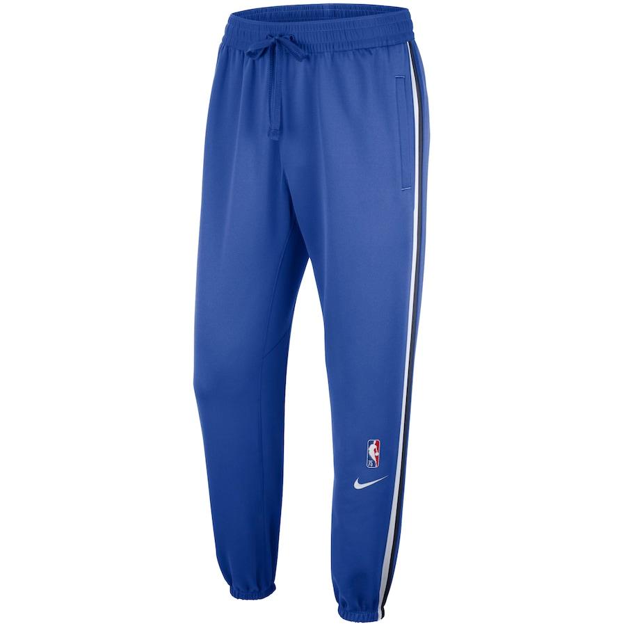 ナイキ メンズ スウェットパンツ "Dallas Mavericks" Nike 75th Anniversary Showtime On Court Performance Pants - Blue｜troishomme｜02