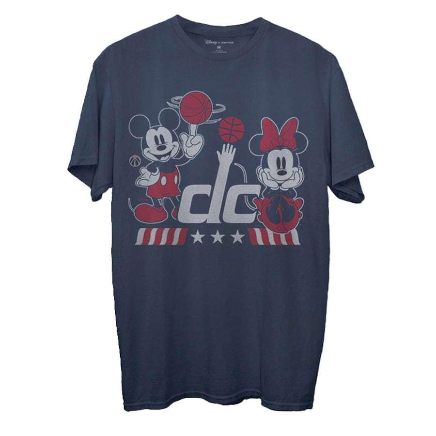メンズ Tシャツ Washington Wizards Junk Food Disney Mickey Minnie 21 City Edition T Shirt Navy バッシュ アパレル Troishomme 通販 Yahoo ショッピング