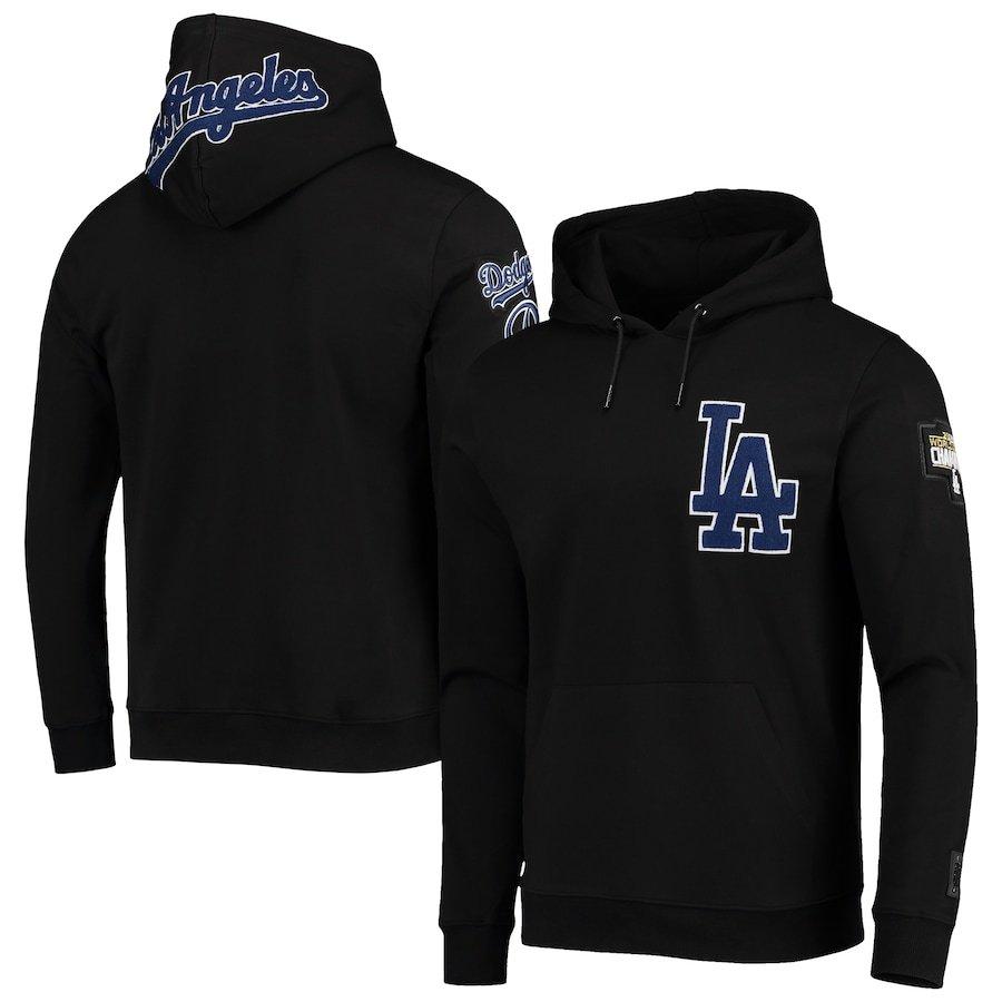 【あすつく】 プロスタンダード メンズ Black - Hoodie Pullover Logo Team Standard Pro Dodgers" Angeles ”Los パーカー パーカー