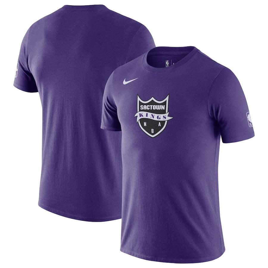 独特の上品 2021/22 Nike Kings" ”Sacramento Tシャツ メンズ ナイキ City Purple - T-Shirt Logo Essential Edition パーカー