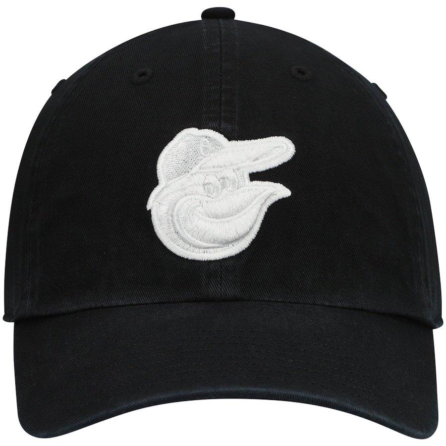 フォーティーセブン メンズ キャップ ”Baltimore Orioles" '47 Challenger Adjustable Hat - Black｜troishomme｜02