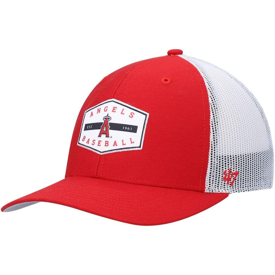 激安単価で Convoy 47 Angels Angeles Los キャップ メンズ フォーティーセブン Trucker Red Hat Snapback パーカー サイズ Os Pathwaysfl Org