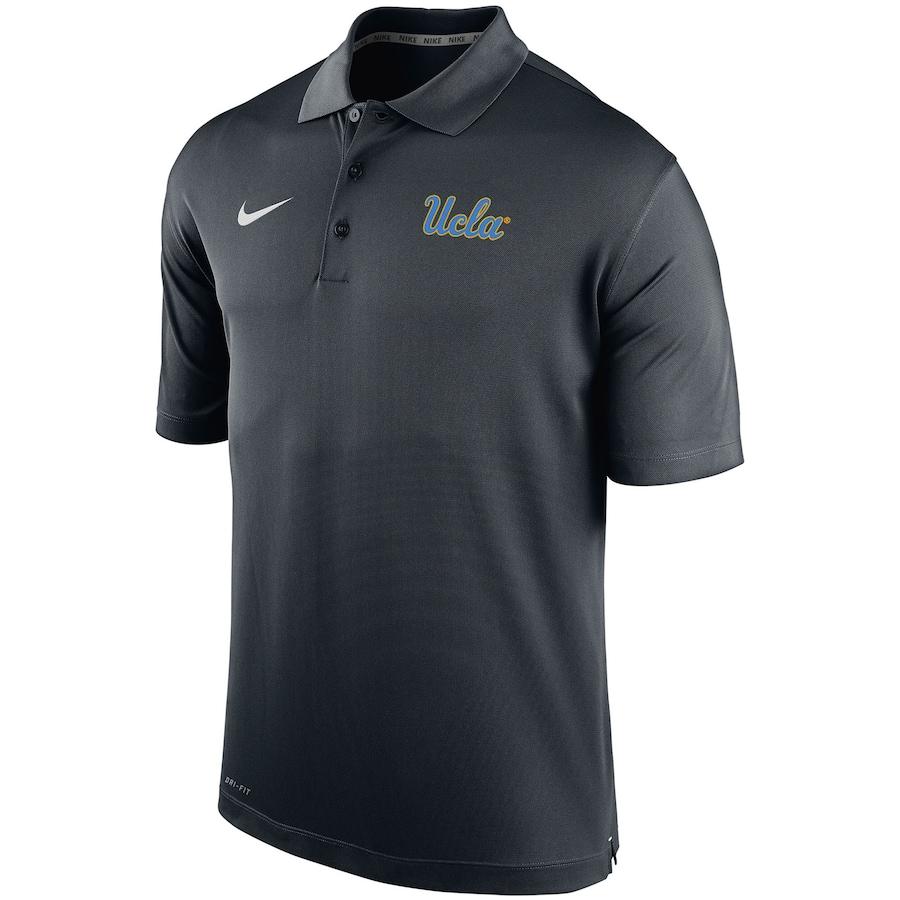 ナイキ メンズ ポロシャツ UCLA Bruins Nike Varsity Polo - Black｜troishomme｜02