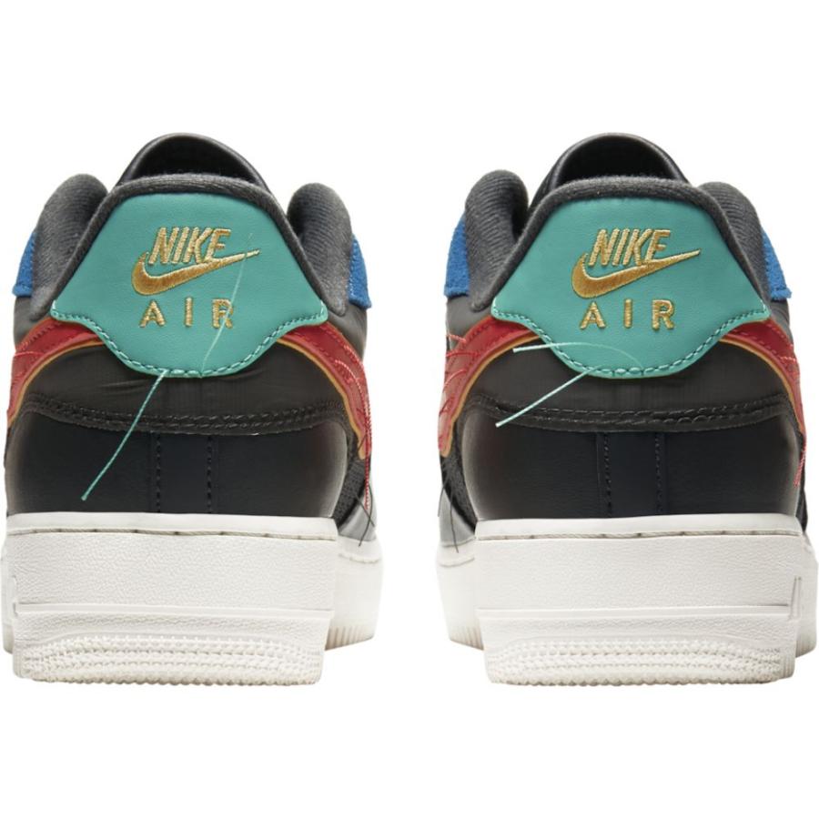 ナイキ メンズ エア フォース１ Nike Air Force 1 Low スニーカー Dark Smoke Grey/Track Red/Dark Smoke Grey｜troishomme｜03