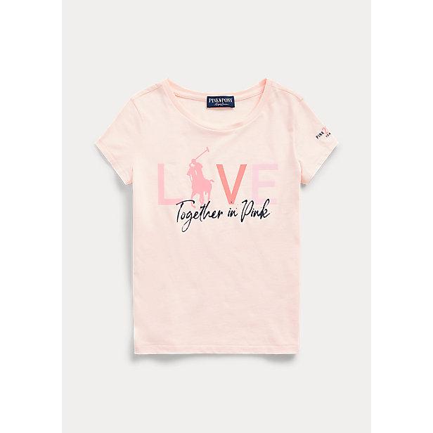 ポロ ラルフローレン 7 16 ガールズ キッズ Polo Ralph Lauren Pink Pony Jersey Tee Tシャツ 半袖 Love Pink T Shirt 女の子 Lovepink バッシュ アパレル Troishomme 通販 Yahoo ショッピング