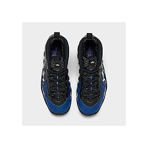 ナイキ キッズ/レディース リトルポジット Nike Little Posite One GS バッシュ ミニバス Black/Game Royal/White｜troishomme｜05