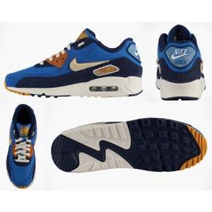 ナイキ メンズ スニーカー Air Max 90 エアマックス ９０ Game Royal/Light Cream/Camper Green 高額レア｜troishomme｜02