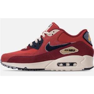 ナイキ エアマックス９０ メンズ スニーカー レッド 赤 バーシティパック Nike Air Max 90 Premium SE University Red｜troishomme｜02