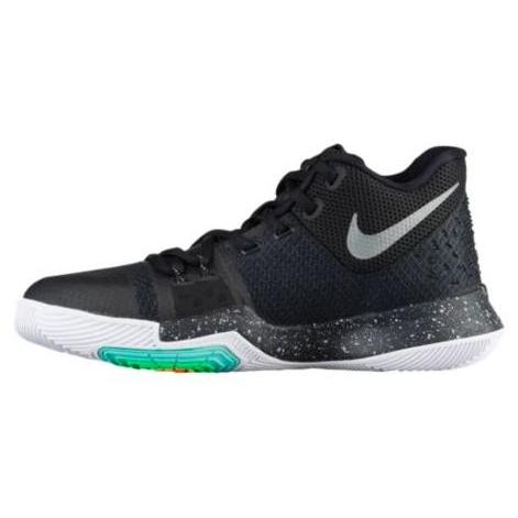 kyrie 3 black white