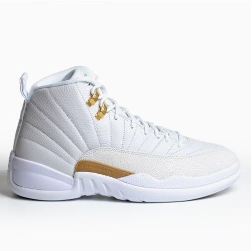 Jordan Retro 12 XII "October's Very Own"<br> メンズ White/Metallic Gold ジョーダン レトロ バッシュ｜troishomme