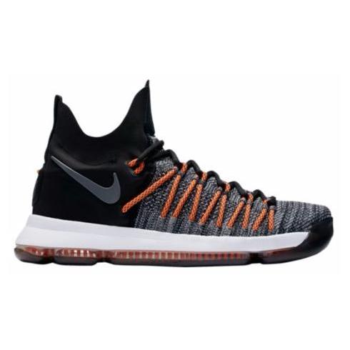 kd 9 elite dark grey hyper orange