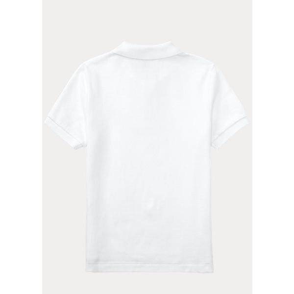 ラルフローレン 半袖 2t 7 ボーイズ キッズ Polo Ralph メンズファッション Lauren Cotton Mesh Polo Shirt Shirt ポロシャツ 半袖 White 男の子 925 White バッシュ アパレル Troishomme
