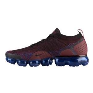 ナイキ メンズ ランニングシューズ Nike Air Vapormax Flyknit 2 スニーカー フライニット ヴェイパーマックス Black/Black/Team Red/Racer Blue｜troishomme｜02