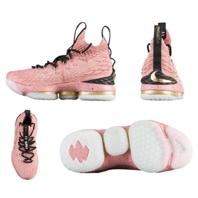 lebron 15 pink rust