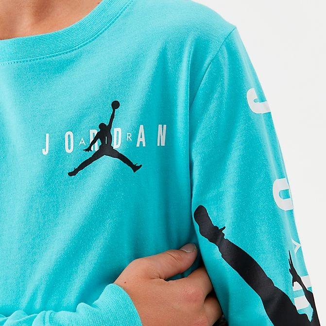 teal jordan shirt