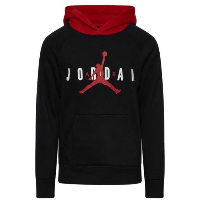 red and white hoodie