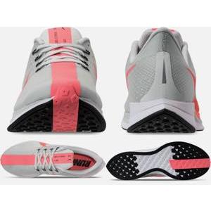 ナイキ メンズ ズームペガサス ターボ Nike Air Zoom Pegasus 35 Turbo ランニングシューズ Barely Grey/Hot Punch/White｜troishomme｜02