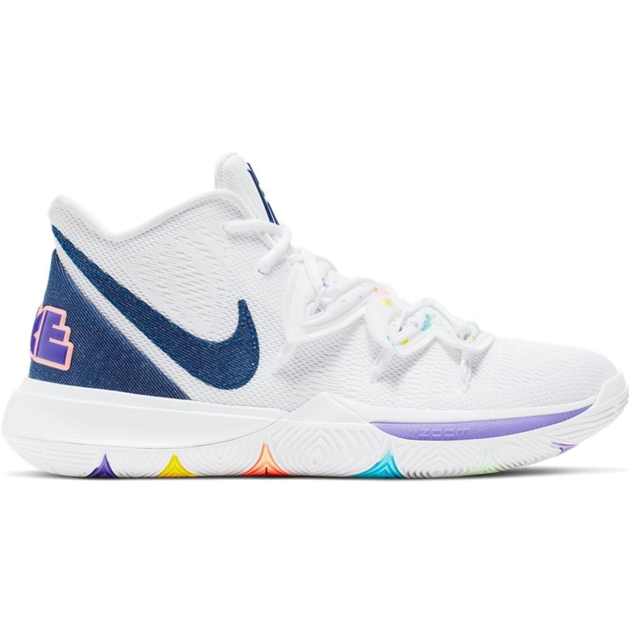 ナイキ メンズ カイリー５ Nike Kyrie 5 White Denim バッシュ White Deep Royal Blue Glacier Blue Ao2918 101 バッシュ アパレル Troishomme 通販 Yahoo ショッピング