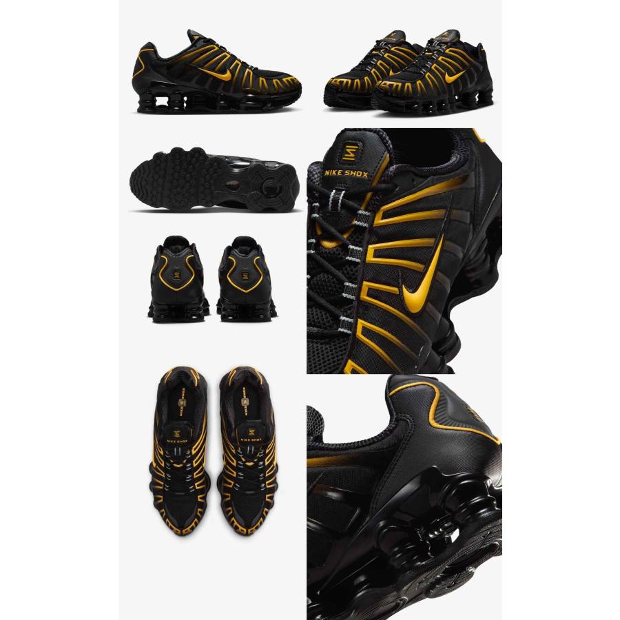 NIKE（ナイキ） スニーカー ショックス tl メンズ ブラック 白 黒
