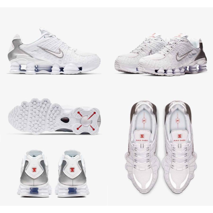 NIKE（ナイキ） スニーカー ショックス tl メンズ ブラック 白 黒