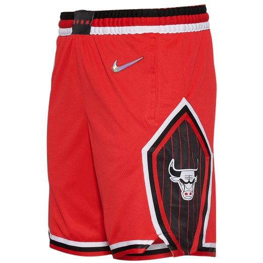 ナイキ メンズ ハーフパンツ バスパン Nike NBA Swingman Shorts 21 - Red/Black/White