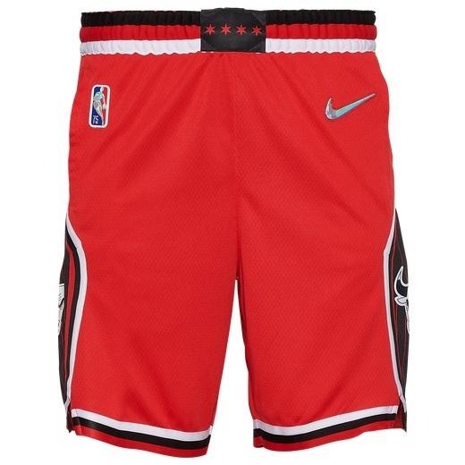 ナイキ メンズ ハーフパンツ バスパン Nike NBA Swingman Shorts 21 - Red/Black/White 