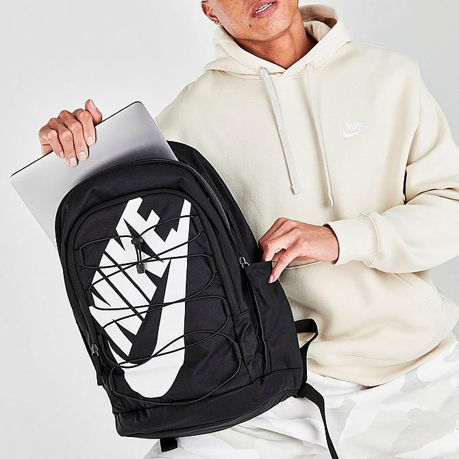 nike hayward futura backpack black and white