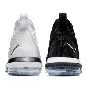 ナイキ メンズ レブロン１６ Nike LeBron 16 XVI Equality "Home" バッシュ White/Black｜troishomme｜06