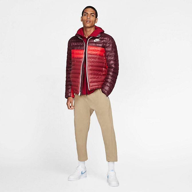 ナイキ メンズ Nike Bubble Jacket ダウンジャケット Night Maroon Cedar Habanero Red Sail Bv4685 681 バッシュ アパレル Troishomme 通販 Yahoo ショッピング