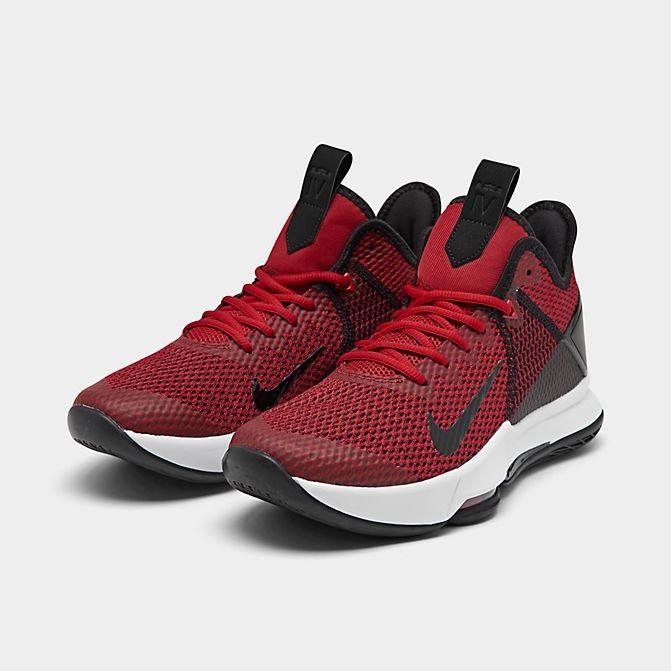 nike lebron witness 4 black red