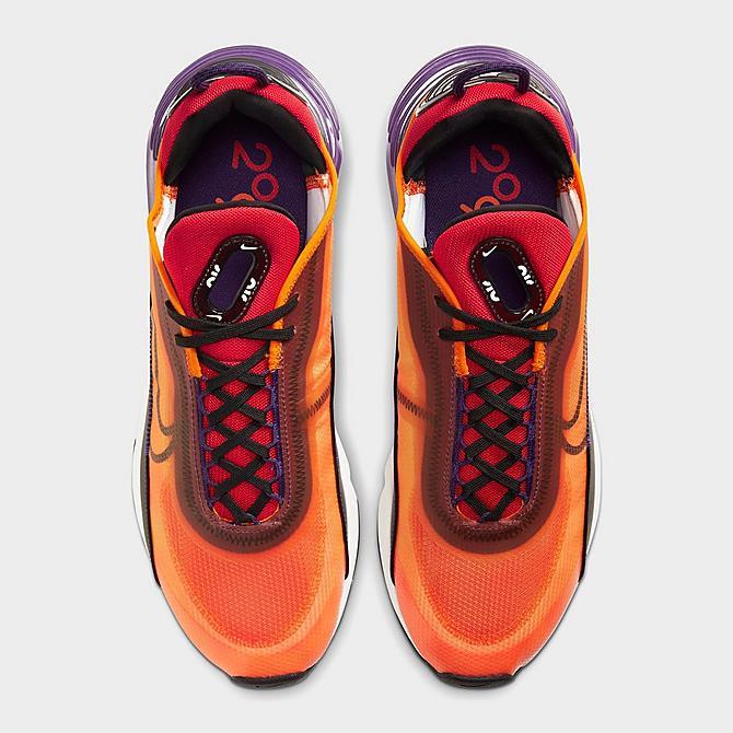 ナイキ メンズ エアマックス２０９０ Nike Air Max 2090 スニーカー Magma Orange/Eggplant/Habanero Red/Black｜troishomme｜05