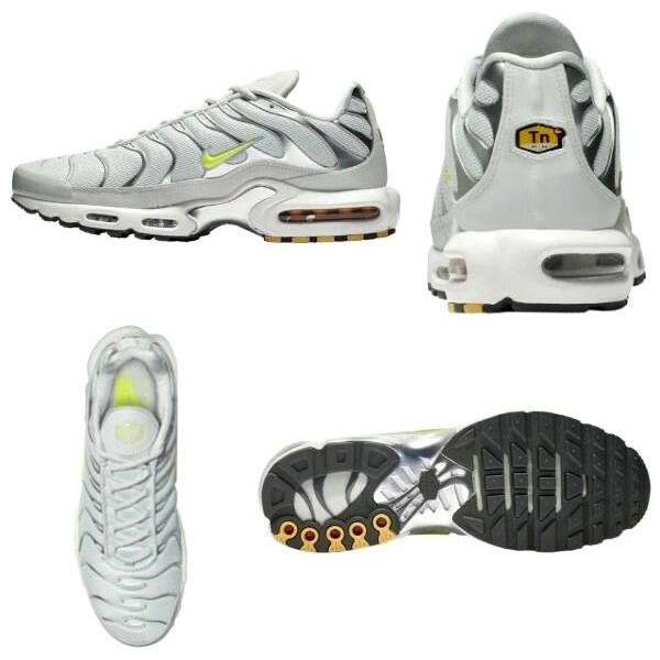 nike air max plus tn se pure platinum & volt