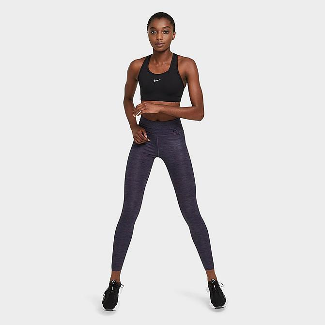 最安値 ナイキ レディース レギンス Women's Nike One Luxe Heathered Tights - Obsidian/Clear パーカー