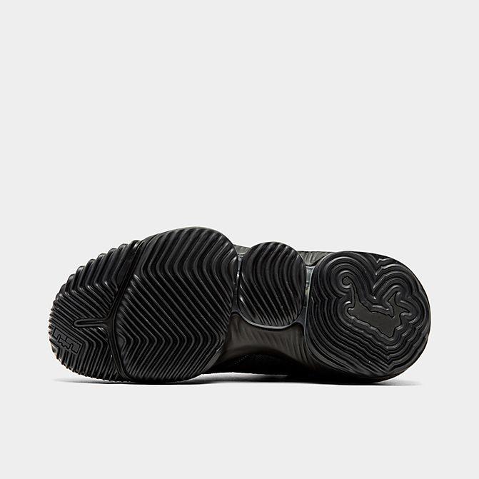 lebron 16 low black black
