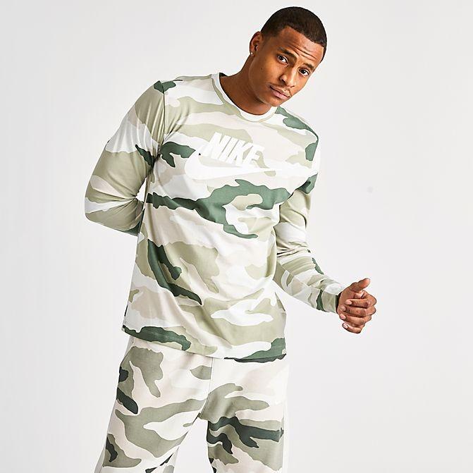 nike sportswear camo t shirt