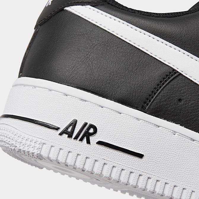 ナイキ メンズ エアフォース１ロー Nike Air Force 1 Low '07 スニーカー Black/White｜troishomme｜03