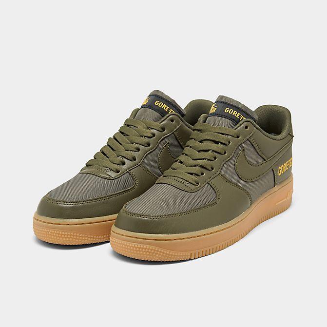 ナイキ メンズ エアフォース１ロー Nike Air Force 1 Low "GORE-TEX" スニーカー Medium Olive/Sequoia/Gold/Black｜troishomme｜02