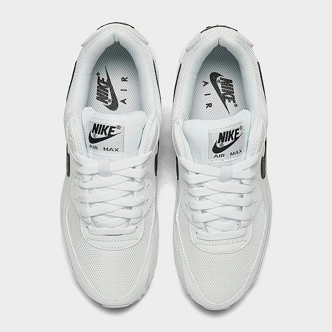 ナイキ レディース スニーカー Women's Nike Air Max 90 Casual Shoes - White/White/Black｜troishomme｜05