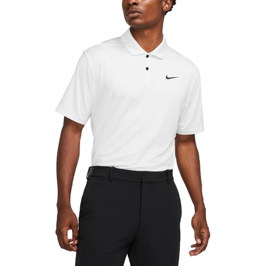エバニュー ナイキ メンズ ポロシャツ Nike Dri-FIT Vapor Striped Golf Polo 半袖 ゴルフウェア PHOTON  DUST