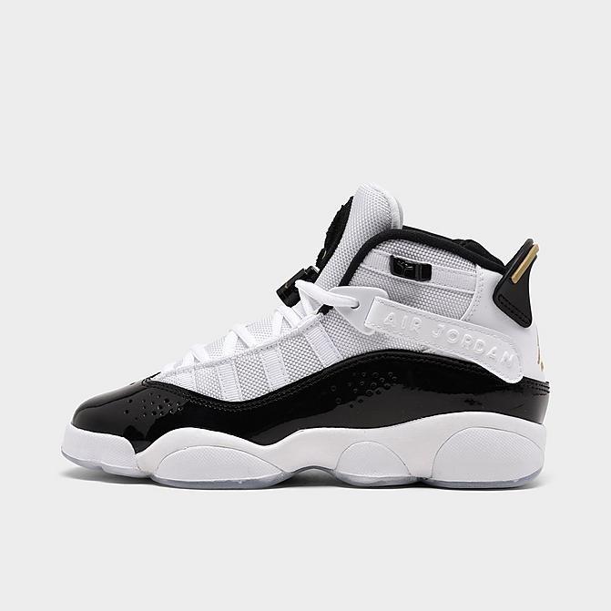 jordan white gold black