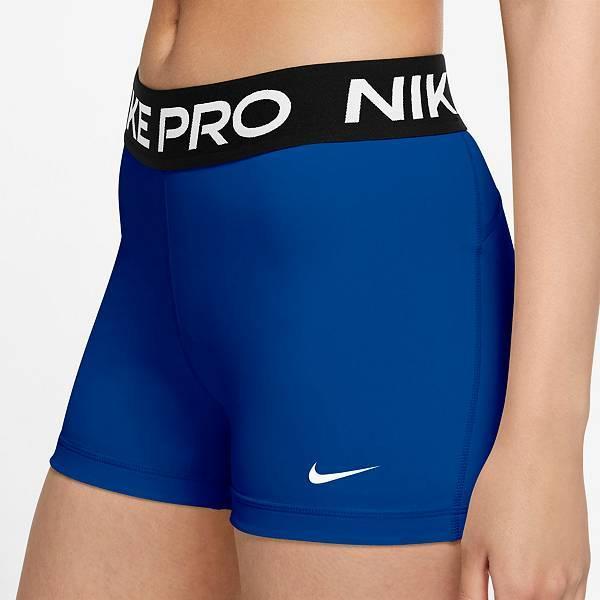 ナイキ レディース ショーツ Nike Women's Pro 3” Shorts フィットネス トレーニングウェア GAME ROYAL