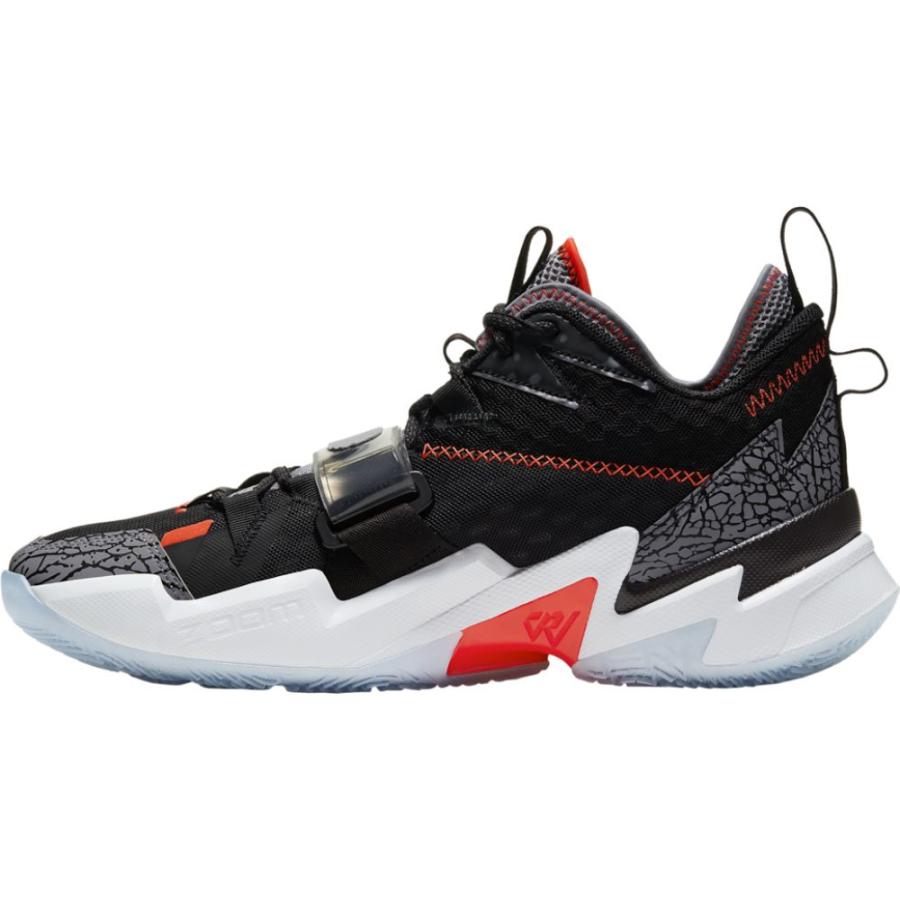 お得な特別割引価格 ジョーダン メンズ ホワイノット ゼロ３ Jordan Why Not Zero 3 バッシュ Black Bright Crimson Cement Grey Wantannas Go Id