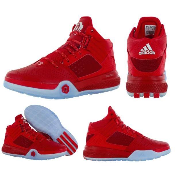 adidas D Rose IV キッズ/レディース Scarlet/Black/White アディダス Derrick バッシュ :d69595:バッシュ アパレル troisHOMME - 通販 -