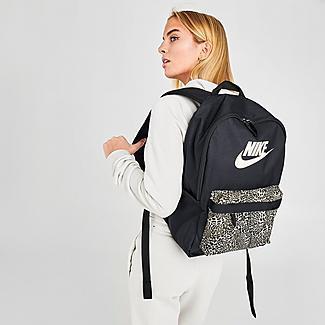 nike heritage backpack leopard print