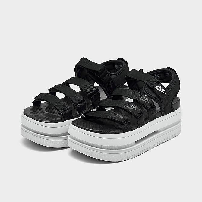 ナイキ レディース サンダル Women's Nike Icon Classic Sandals - Black/White/White｜troishomme｜02